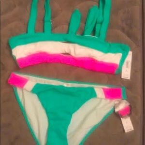 Cute two piece bathing suit